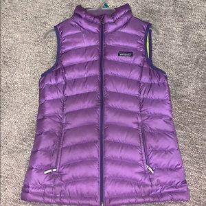 Kids Large Purple Patagonia Vest